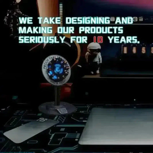 Arc Reactor Touch Night Light Desk Lamp