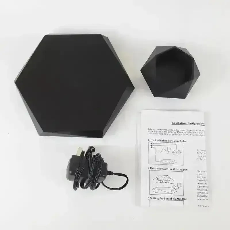 Magnetic Levitating Mini Rotating Flower Pot